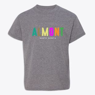 Almont North Dakota Color Pop Youth T-shirt