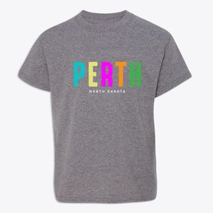 Perth North Dakota Color Pop Youth T-shirt
