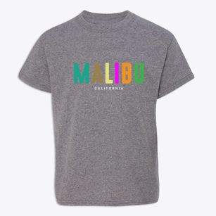 Malibu California Color Pop Youth T-shirt