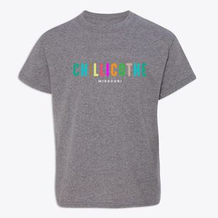 Chillicothe Missouri Color Pop Youth T-shirt
