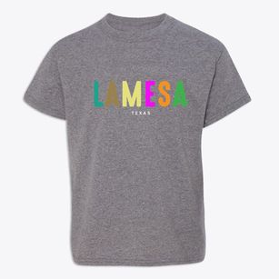 Lamesa Texas Color Pop Youth T-shirt
