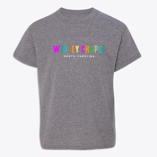 Wesley Chapel North Carolina Color Pop Youth T-shirt