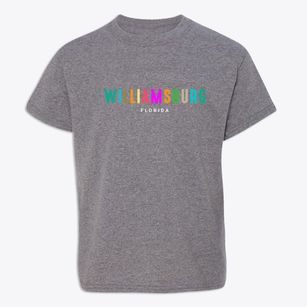 Williamsburg Florida Color Pop Youth T-shirt