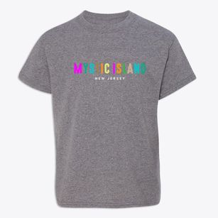 Mystic Island New Jersey Color Pop Youth T-shirt