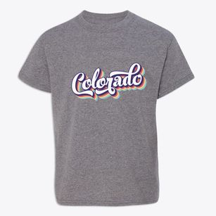  Colorado Retro Candy Vibes Youth T-shirt