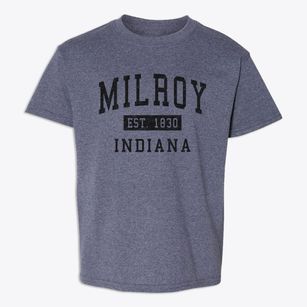 Milroy Indiana Classic Established Youth T-shirt