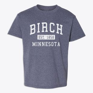 Birch Minnesota Classic Established Youth T-shirt