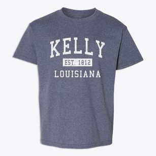 Kelly Louisiana Classic Established Youth T-shirt