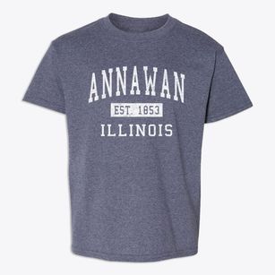 Annawan Illinois Classic Established Youth T-shirt