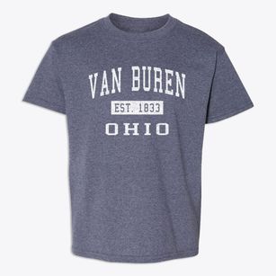 Van Buren Ohio Classic Established Youth T-shirt