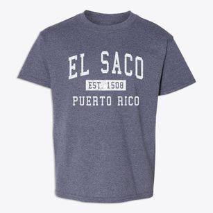 El Saco Puerto Rico Classic Established Youth T-shirt