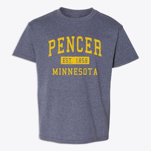Pencer Minnesota Classic Established Youth T-shirt