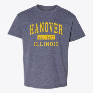 Hanover Illinois Classic Established Youth T-shirt