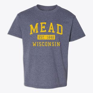 Mead Wisconsin Classic Established Youth T-shirt