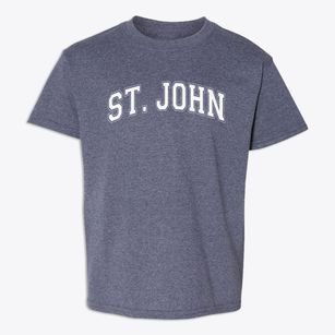 St John The Evangelist Parish Varsity Arch Youth T-shirt