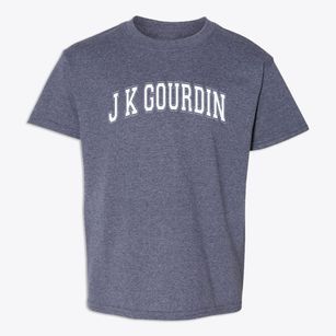 J K Gourdin Elementary School Varsity Arch Youth T-shirt