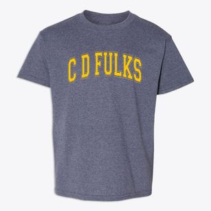 C D Fulks Middle School Varsity Arch Youth T-shirt