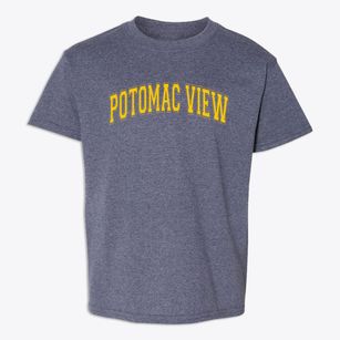 Potomac View Elementary School Varsity Arch Youth T-shirt