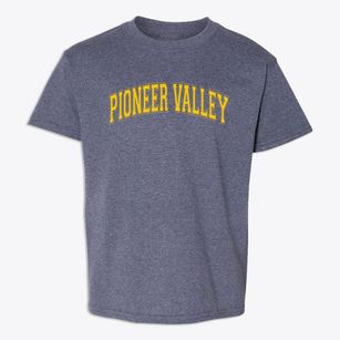 Pioneer Valley Montessori School Varsity Arch Youth T-shirt