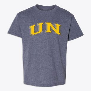 U N International School Varsity Arch Youth T-shirt