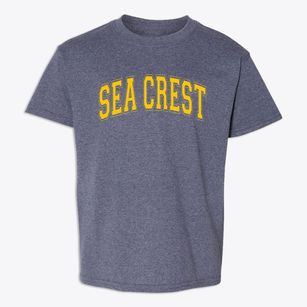 Sea Crest School Varsity Arch Youth T-shirt