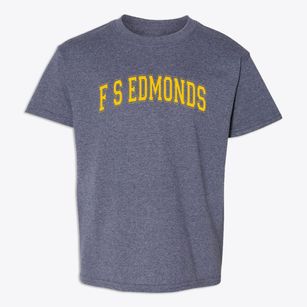 F S Edmonds Elementary School Varsity Arch Youth T-shirt