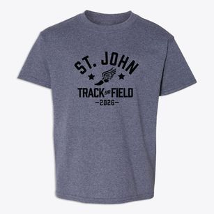St John Nepomucene Parish Track and Field Youth T-shirt