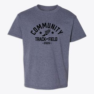 Community Day School Track and Field Youth T-shirt