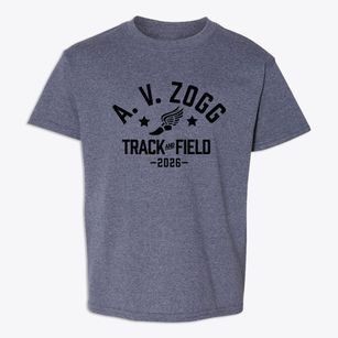 A. V. Zogg Middle School Track and Field Youth T-shirt