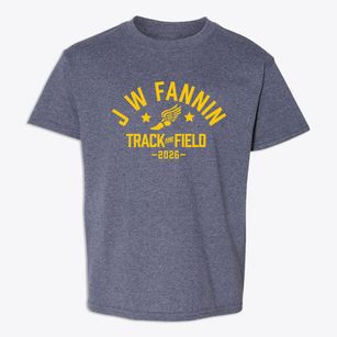 J W Fannin Elementary School Track and Field Youth T-shirt
