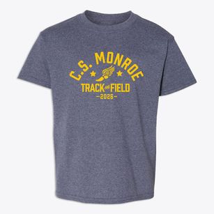 C.s. Monroe Technology Center Track and Field Youth T-shirt
