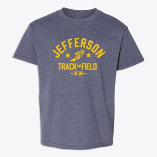 Jefferson Middle School Track and Field Youth T-shirt