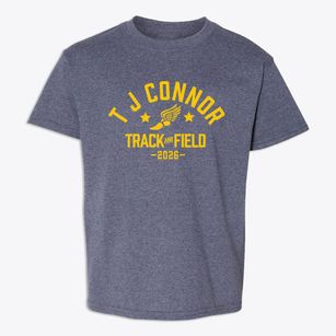 T J Connor Elementary School Track and Field Youth T-shirt