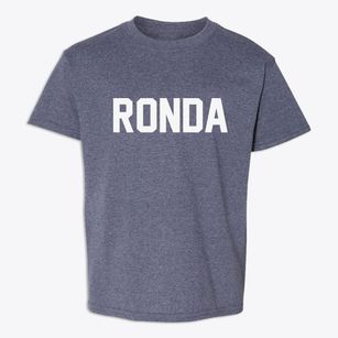 Ronda North Carolina Classic Block Youth T-shirt