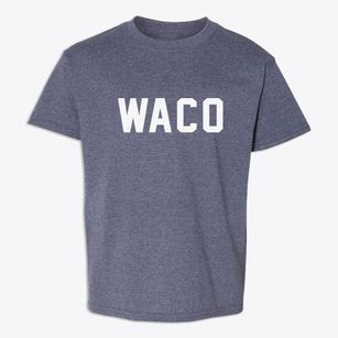 Waco North Carolina Classic Block Youth T-shirt