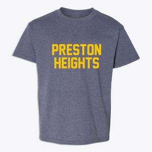 Preston Heights Illinois Classic Block Youth T-shirt