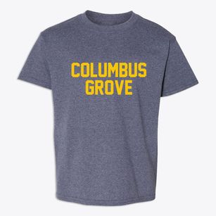 Columbus Grove Ohio Classic Block Youth T-shirt