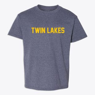 Twin Lakes Minnesota Classic Block Youth T-shirt