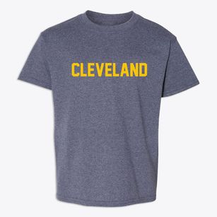 Cleveland North Dakota Classic Block Youth T-shirt