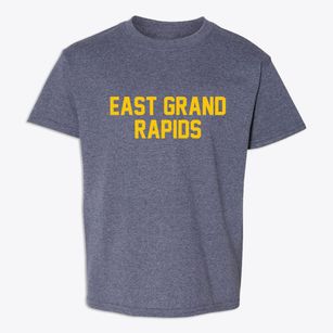 East Grand Rapids Michigan Classic Block Youth T-shirt