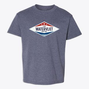Watervliet New York Diamond Star Youth T-shirt