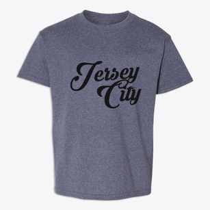 Jersey City New Jersey Vintage Team Youth T-shirt