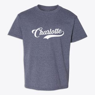 Charlotte New York Vintage Team Youth T-shirt