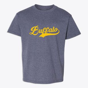 Buffalo Wyoming Vintage Team Youth T-shirt