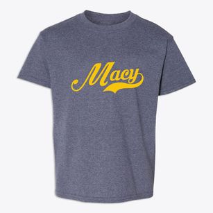 Macy Nebraska Vintage Team Youth T-shirt