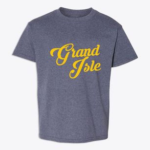 Grand Isle Maine Vintage Team Youth T-shirt