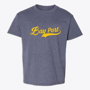 Bay Port Michigan Vintage Team Youth T-shirt