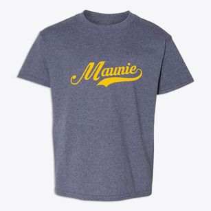 Maunie Illinois Vintage Team Youth T-shirt
