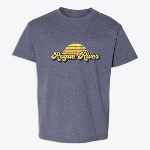 Rogue River Oregon Sublime Sunset Youth T-shirt