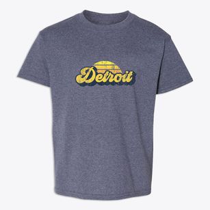 Detroit Michigan Sublime Sunset Youth T-shirt